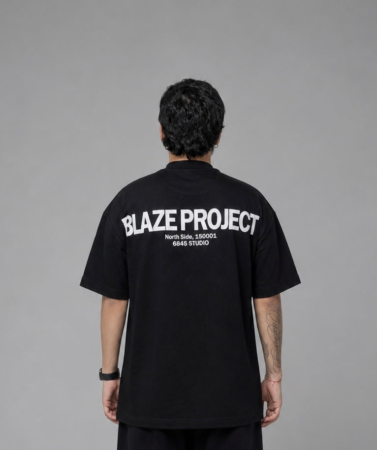 3LOGS BASIC OVERSIZE TSHIRT BLACK