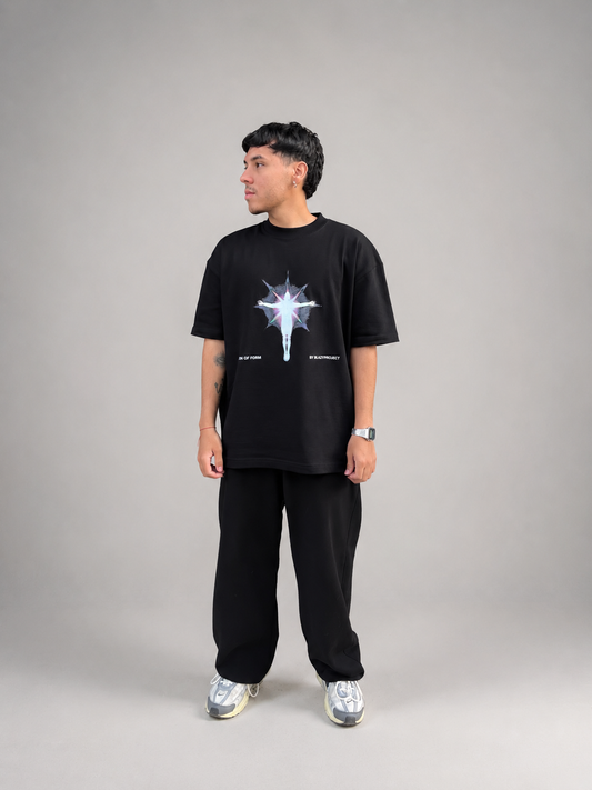 THE SOURCE STAR TSHIRT BLACK