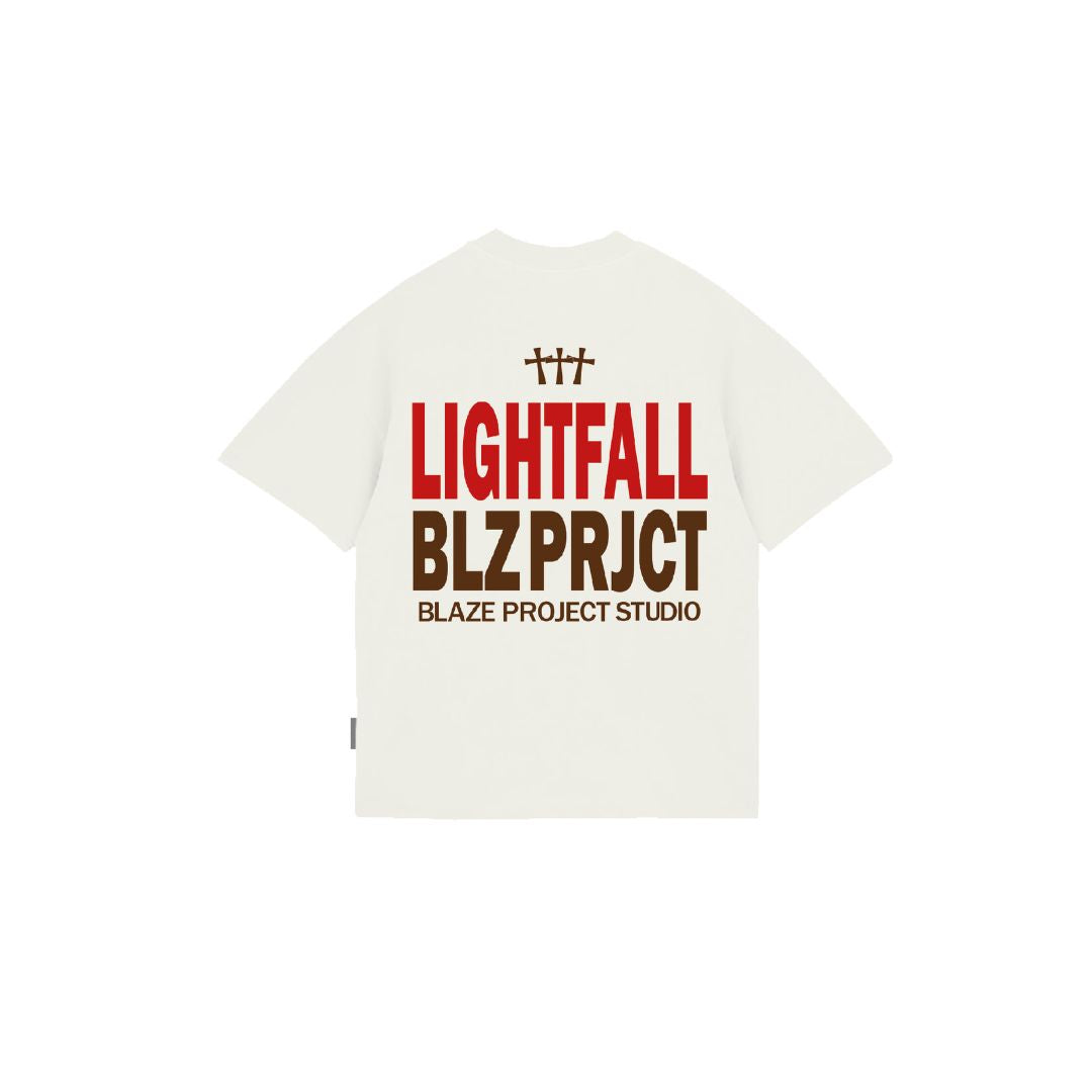 LIGHTFALL BASIC OVERSIZE TSHIRT WHITE